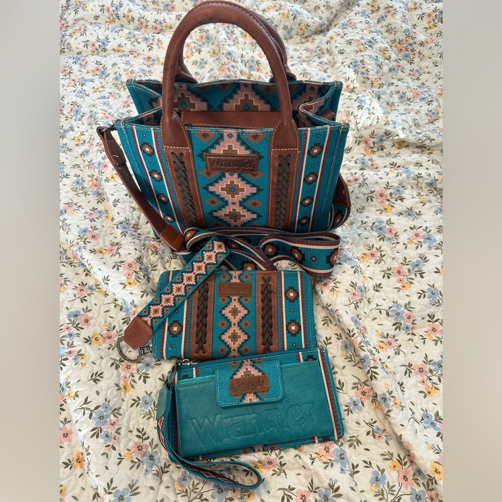 Wrangler Turquoise 3 piece set